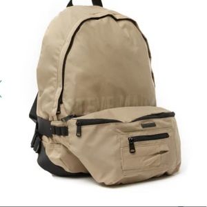 Steve Madden Nylon backpack w/removable Fanny Pack